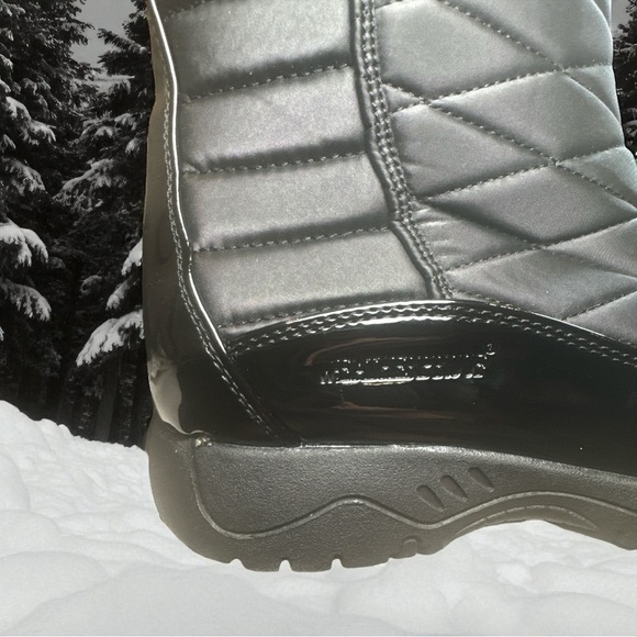 Weatherproof Esther Black Fur Lined Boots Sz 9 Brand New In Box - Picture 8 of 10